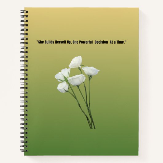 Empowerment-Journal - Stärke in jeder Wahl Notizblock (Vorderseite)