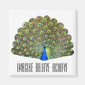 Empowerment Peacock Magnet (Vorne)