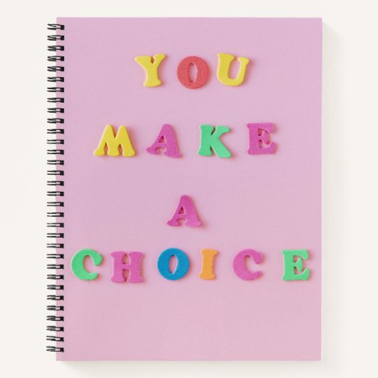 Empowerment-Spiral-Notebook Notizblock (Vorderseite)