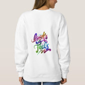 Empowerment & Stylish: Women's Graphic T-Shirt" Sweatshirt (Rückseite)