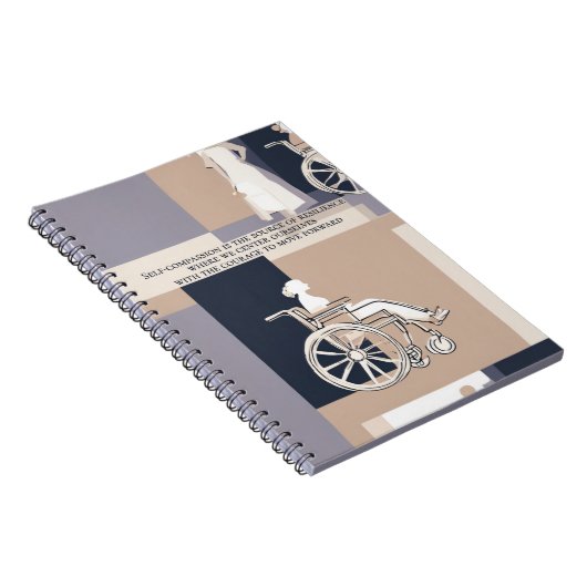 Empowerment-Symbol-Notebook Notizblock (Rechte Seite)
