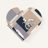 Empowerment-Symbol Notizblock (Vorderseite)