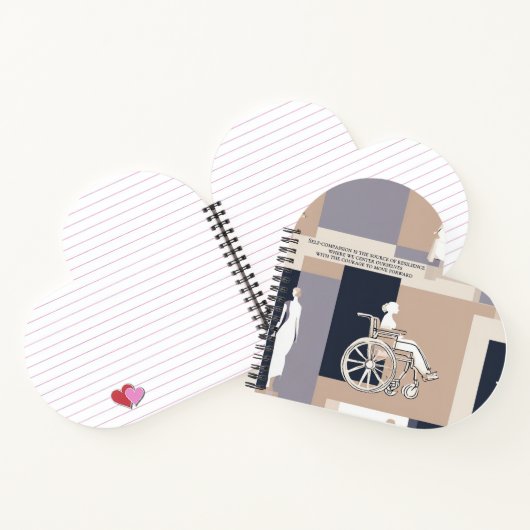 Empowerment-Symbol Notizblock (Innenseite)