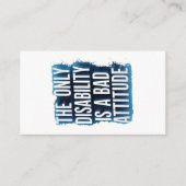 Empowerment Through Positivity / Empoderamento Atr Hinweiskarte (Vorderseite)