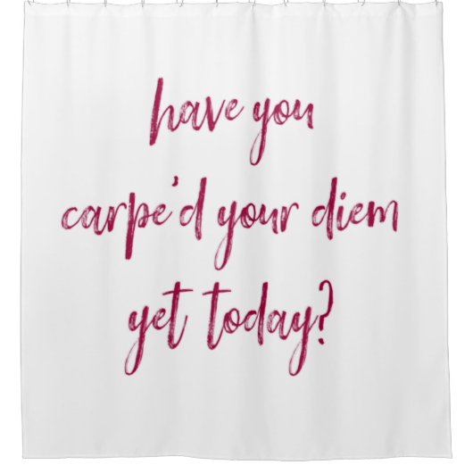 Empowerment und Inspiration Duschvorhang (Vorderseite)