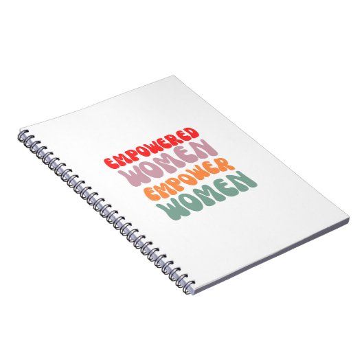 Empowerment von Frauen - SpiralNotebook Notizblock (Rechte Seite)