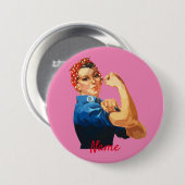 Empowerment von Frauen Thunder_Cove Button (Vorne & Hinten)