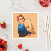 Empowerment von Frauen Thunder_Cove Serviette (Beispiel)