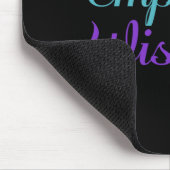 Empowerment-Weisheitspräventionsbewusstseinsdesign Mousepad (Ecke)