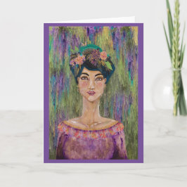 Empress Amethyst Asian Noblewoman Queen Karte