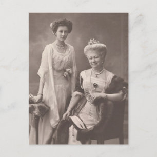 EMPRESS aus Deutschland und Tochter #042D Postkarte