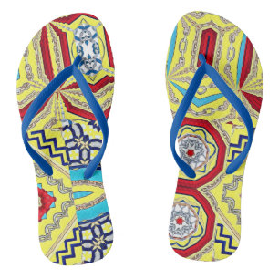 EMPRESS DESIGNER COLLAGE BADESANDALEN