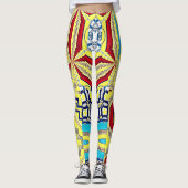 EMPRESS DESIGNER COLLAGE LEGGINGS (Vorderseite)