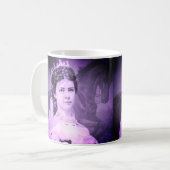 Empress Elisabeth of Austria on horse – Sisi Kaffeetasse (Vorderseite Links)