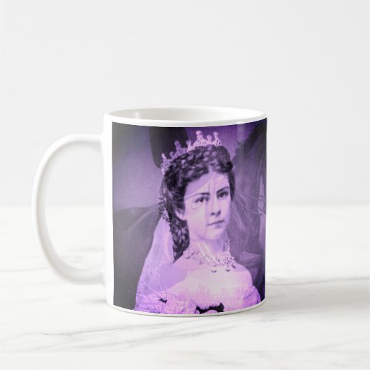Empress Elisabeth of Austria on horse – Sisi Kaffeetasse (Links)