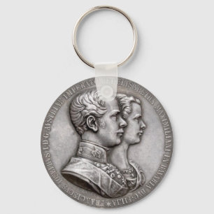 Empress Elisabeth of Austria Sissi Wedding Coin Schlüsselanhänger