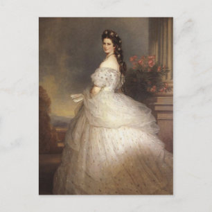 Empress Elisabeth - Sisi - Franz Xaver Winterhalt Postkarte