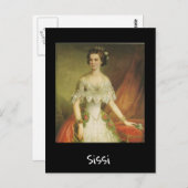 Empress Elisabeth - Sissi Postkarte (Vorne/Hinten)