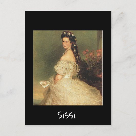 Empress Elisabeth - Sissi Postkarte (Vorderseite)