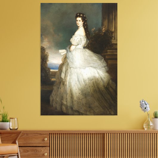 Empress Elizabeth Leinwanddruck (Insitu (Wohnzimmer))
