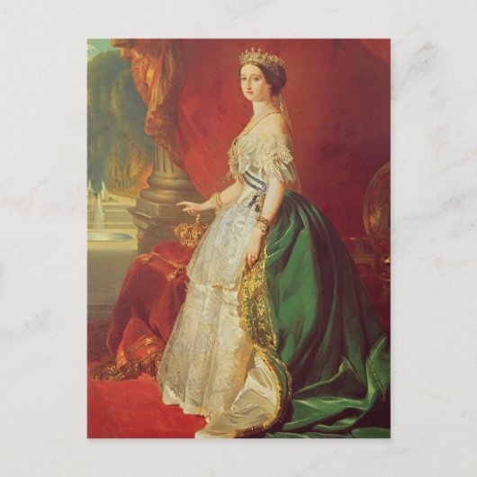Empress Eugenie Postkarte (Vorderseite)