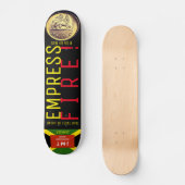EMPRESS FIRE-Skateboard Skateboard (Vorderseite)