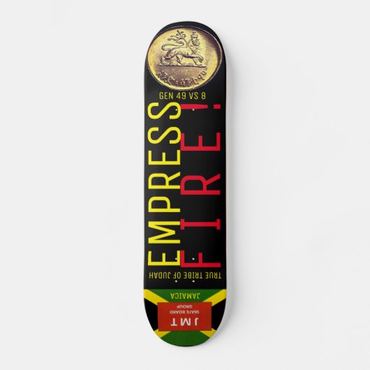 EMPRESS FIRE-Skateboard Skateboard (Vorderseite)
