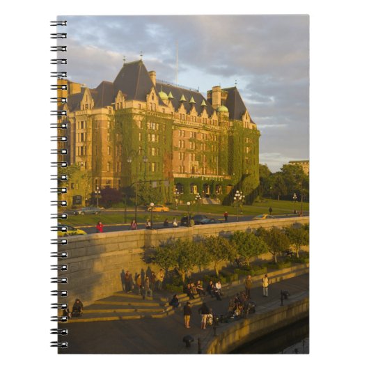 Empress Hotel und Innenhafen; Notizblock (Vorderseite)