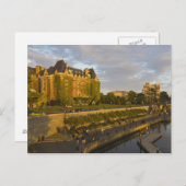 Empress Hotel und Innenhafen; Postkarte (Vorne/Hinten)