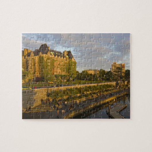 Empress Hotel und Innenhafen; Puzzle (Horizontal)
