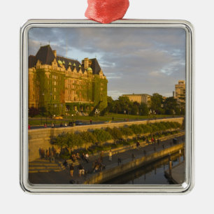 Empress Hotel und Inner Harbour Wasserfront, Silbernes Ornament