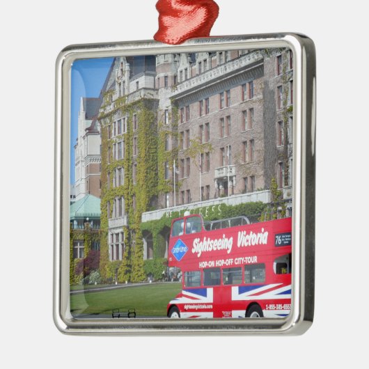Empress Hotel, Victoria, BC Silbernes Ornament (Links)