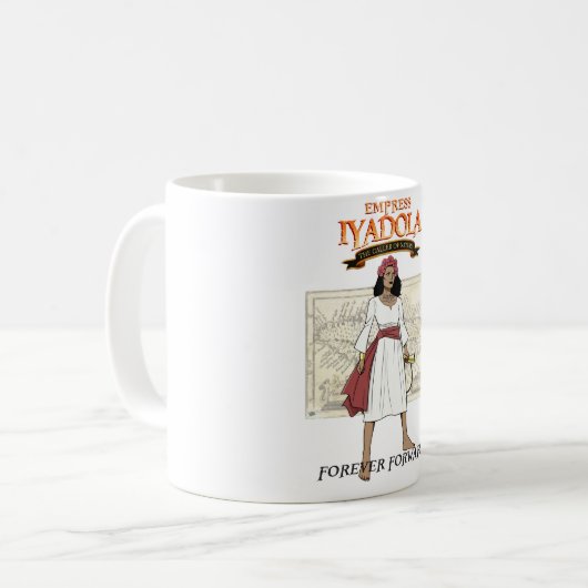 Empress Iyadola Forever Forward Kaffeetasse (Vorderseite Links)