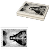 Empress Menen Jah Rastafari Wood Art Stamp Gummistempel (Stempel)