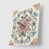 Empress Radiation Quadratische Wanduhr (Winkel)