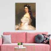 Empress Sisi Leinwanddruck (Insitu (Wohnzimmer))