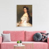 Empress Sisi Leinwanddruck (Insitu (Wohnzimmer))