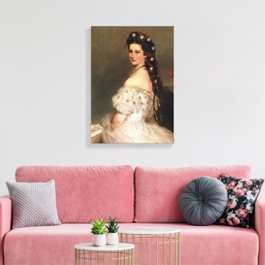 Empress Sisi Leinwanddruck (Insitu (Wohnzimmer))