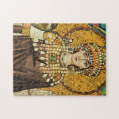 Empress Theodora Byzantine Mosaikikon Puzzle (Horizontal)