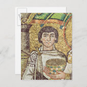 Empress Theodora Postkarte (Vorne/Hinten)