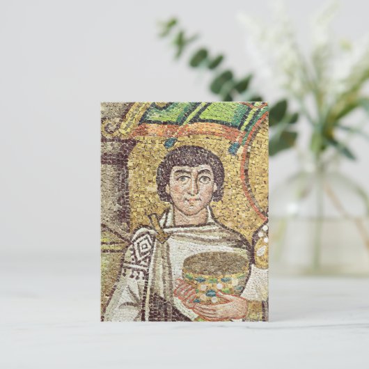 Empress Theodora Postkarte (Stehend Vorderseite)