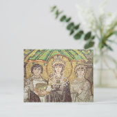 Empress Theodora Postkarte (Stehend Vorderseite)