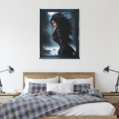 Empress Vampire Hunter AI Concept Art by Xzendor7 Leinwanddruck (Insitu (Schlafzimmer))