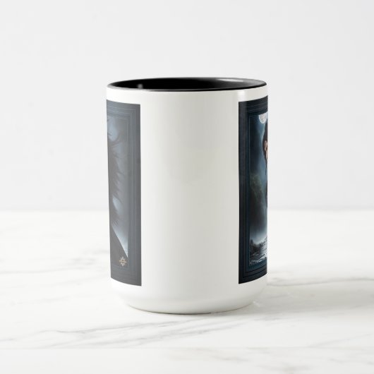 Empress Vampire Hunter AI Concept Art by Xzendor7 Tasse (Zentrum)