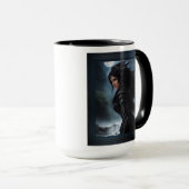 Empress Vampire Hunter AI Concept Art by Xzendor7 Tasse (VorderseiteRechts)