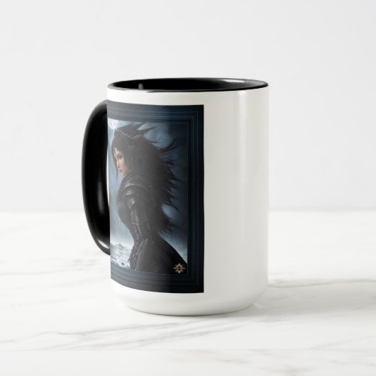 Empress Vampire Hunter AI Concept Art by Xzendor7 Tasse (Vorderseite Links)