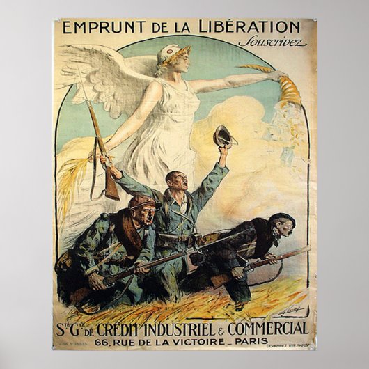Emprunt de la Liberation Poster (Vorne)