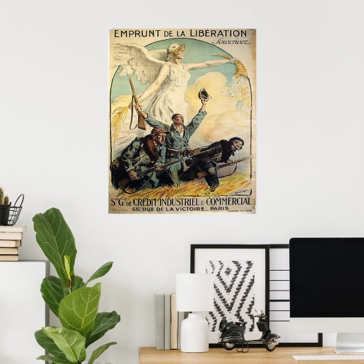 Emprunt de la Liberation Poster (Heimbüro)