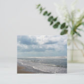 Empty Beach Postkarte (Stehend Vorderseite)
