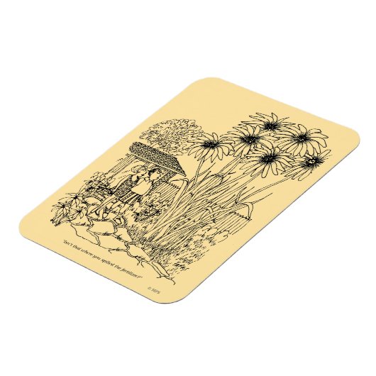 Empty Bird Feeder Magnet (Linke Seite)